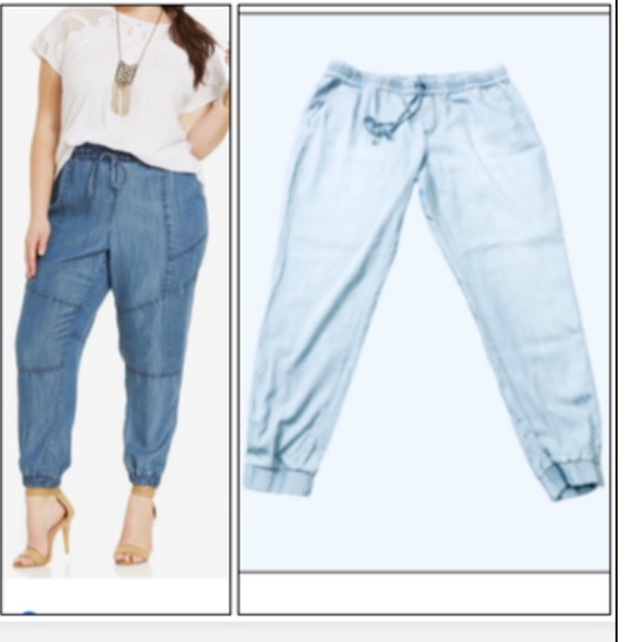 attention Denim - ATTENTION BLUE DENIM JOGGER JEANS SIZE XL